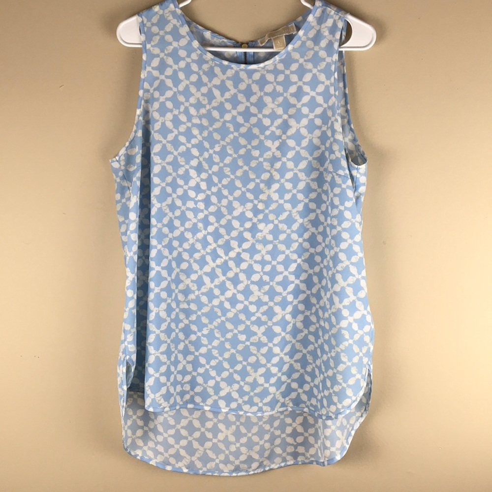 Michael Korda Dress Tank Blouse large